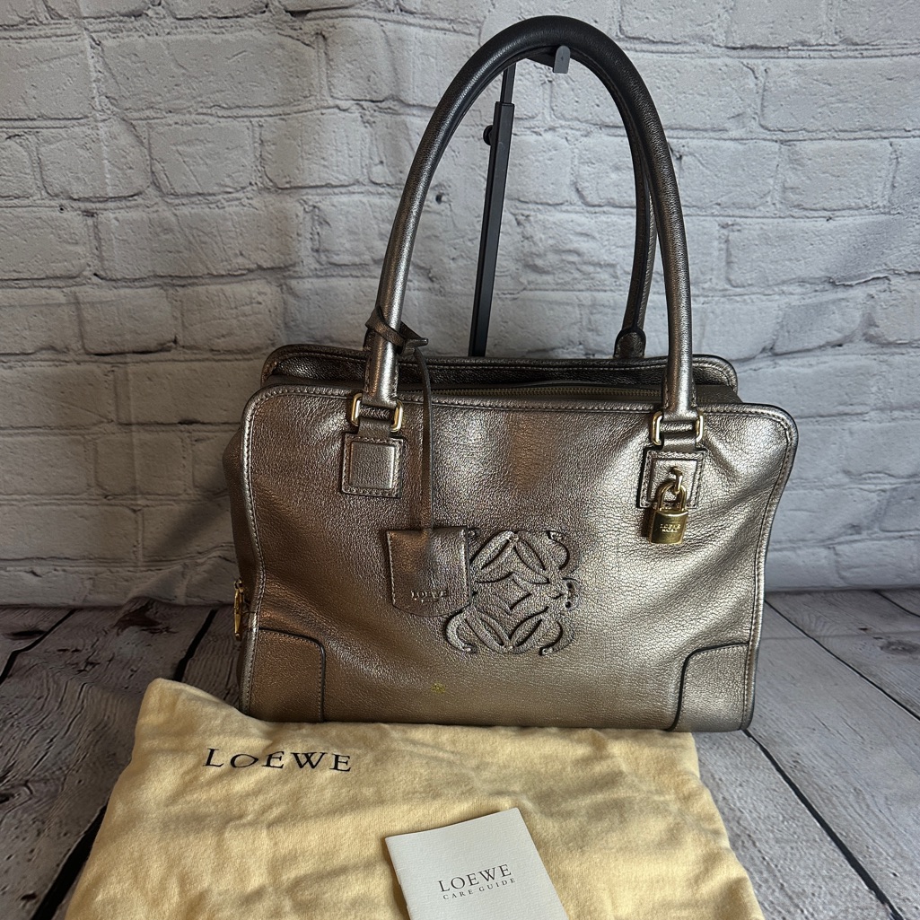 Authentic Loewe Amazona 36 Metallic.